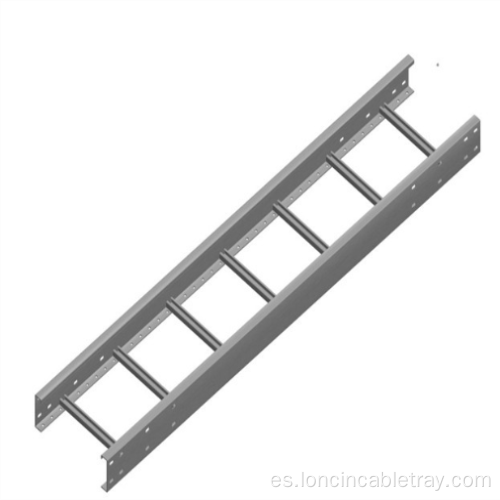 Bandeja de cable de escalera de aleación de aluminio con varios tamaños